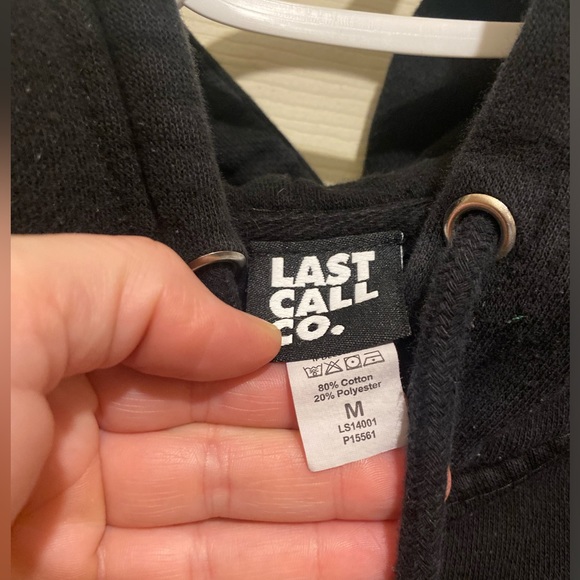 Last Call Co. Ladies Hoodie Medium GUC - Picture 3 of 3
